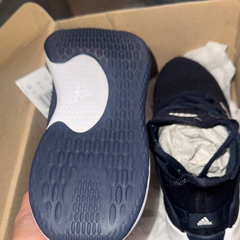 Adidas Cloudfoam Pure SPW Black Sneakers - Picture 8 of 10